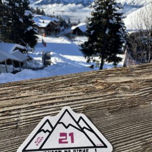 Autocollant Namast' ma biche